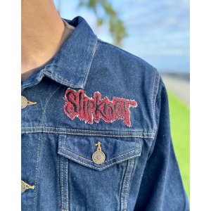 画像4: 送料無料 SLIPKNOT / Tribal Logo デニムジャケット