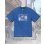 画像1: 10月30日23:59分締切 予約注文 送料無料 JAKOBS CASTLE x BALL&CHAIN x YASU / Chicago LAX-ORD フェードTシャツ ブルー (1)