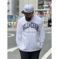 送料無料 FUCKIN' MELLOW CLOTHING / Long Beach Posse Artwork by PICTURE MOUSE 長袖Ｔシャツ WHITE