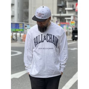 画像2: 送料無料 XL、2XL各1枚づつで終了 FUCKIN' MELLOW CLOTHING / Long Beach Posse Artwork by PICTURE MOUSE 長袖Ｔシャツ WHITE