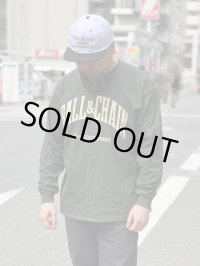 送料無料 XLラスト1枚で終了 FUCKIN' MELLOW CLOTHING / Long Beach Posse Artwork by PICTURE MOUSE 長袖Ｔシャツ FOREST GREEN