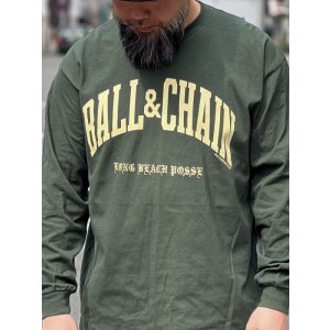 画像4: 送料無料 FUCKIN' MELLOW CLOTHING / Long Beach Posse Artwork by PICTURE MOUSE 長袖Ｔシャツ FOREST GREEN