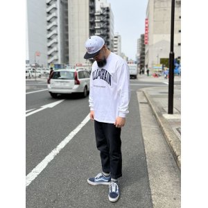 画像1: 送料無料 XL、2XL各1枚づつで終了 FUCKIN' MELLOW CLOTHING / Long Beach Posse Artwork by PICTURE MOUSE 長袖Ｔシャツ WHITE