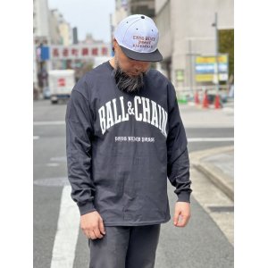 画像1: 送料無料 2XLラスト1枚で終了 FUCKIN' MELLOW CLOTHING / Long Beach Posse Artwork by PICTURE MOUSE 長袖Ｔシャツ BLACK