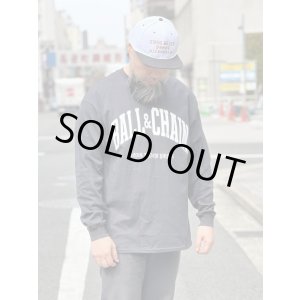 画像1: 送料無料 2XLラスト1枚で終了 FUCKIN' MELLOW CLOTHING / Long Beach Posse Artwork by PICTURE MOUSE 長袖Ｔシャツ BLACK