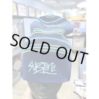 ラスト1枚で終了 SUBLIME / Striped Long Beanie