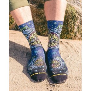 画像4: MERGE4 SOCKS / JIMBO PHILLIPS - Bad Fiah Sea Monster ソックス