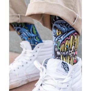 画像3: MERGE4 SOCKS / JIMBO PHILLIPS - Bad Fiah Sea Monster ソックス