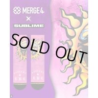 ラスト1足で終了 MERGE4 SOCKS / SUBLIME - SUBLIME SUN PINK FOR WOMEN ソックス