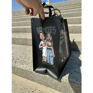 画像6: DGA x HOMIES / Black トートバッグ