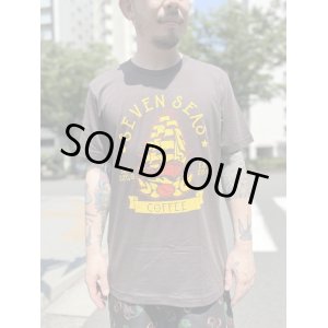画像3: Lサイズ限定1枚のみ SEVEN SEAS ROASTING CO / San Diego's Coffee Flagship Tシャツ