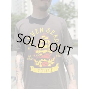 画像4: Lサイズ限定1枚のみ SEVEN SEAS ROASTING CO / San Diego's Coffee Flagship Tシャツ