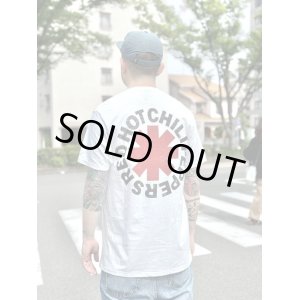 画像1: 送料無料 カリフォルニア買付アイテム Mサイズラスト1枚で終了 Red Hot Chili Peppers / Red & Black Logo Tシャツ