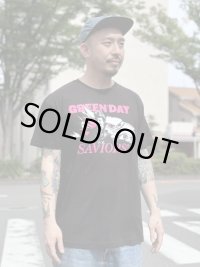 送料無料 カリフォルニア買付アイテム Lサイズラスト1枚で終了 GREEN DAY / Saviors Tシャツ