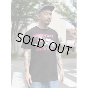 画像1: 送料無料 カリフォルニア買付アイテム Lサイズラスト1枚で終了 GREEN DAY / Saviors Tシャツ