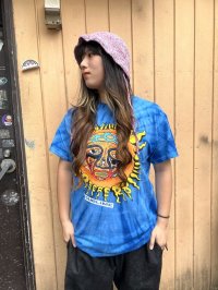 送料無料 Lサイズラスト2枚で終了 REEFERS by SUBLIME / SUN Tシャツ BLUE TIE DYE