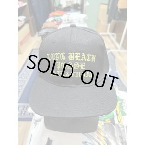 画像2: ラスト1枚で終了 FUCKIN' MELLOW CLOTHING / Long Beach Posse スナップバックキャップ BLACK