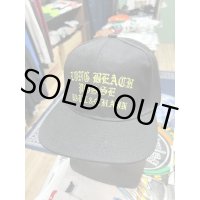 ラスト1枚で終了 FUCKIN' MELLOW CLOTHING / Long Beach Posse スナップバックキャップ BLACK