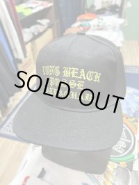 ラスト1枚で終了 FUCKIN' MELLOW CLOTHING / Long Beach Posse スナップバックキャップ BLACK