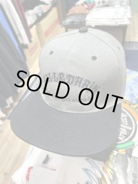 FUCKIN' MELLOW / MMXX スナップバックキャップ BLACKｘGREY