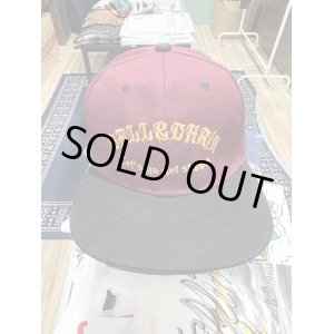 画像2: ラスト1枚で終了 FUCKIN' MELLOW / MMXX スナップバックキャップ BLACKｘBURGUNDY