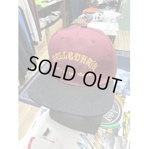 画像1: ラスト1枚で終了 FUCKIN' MELLOW / MMXX スナップバックキャップ BLACKｘBURGUNDY