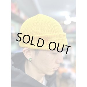 画像2: 半額セール FUCKIN' MELLOW / Con Safos ショートニットキャップ YELLOW MASTARD