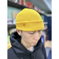 半額セール FUCKIN' MELLOW / Con Safos ショートニットキャップ YELLOW MASTARD
