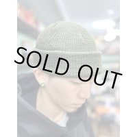 半額セール FUCKIN' MELLOW / Con Safos ショートニットキャップ MILITARY GREEN