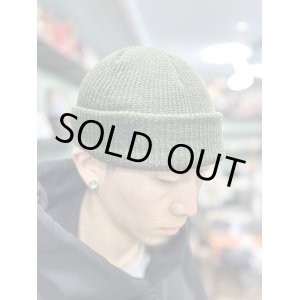 画像1: 半額セール FUCKIN' MELLOW / Con Safos ショートニットキャップ MILITARY GREEN