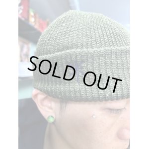 画像3: 半額セール FUCKIN' MELLOW / Con Safos ショートニットキャップ MILITARY GREEN
