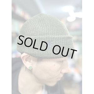 画像4: 半額セール FUCKIN' MELLOW / Con Safos ショートニットキャップ MILITARY GREEN