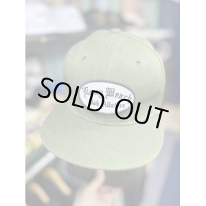 画像1: LONG BEACH DUB ALLSTARS / Classic Logo カスタムキャップ MILITARY GREEN