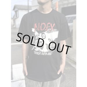 画像3: 送料無料 Mサイズ1枚で終了 NOFX "Final Tour Last Merch" / Straight Outta Jobs Tシャツ (made in USA)