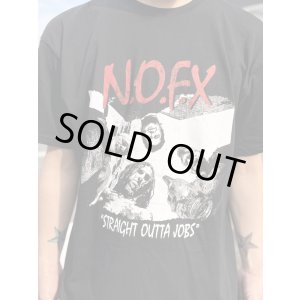 画像2: 送料無料 Mサイズ1枚で終了 NOFX "Final Tour Last Merch" / Straight Outta Jobs Tシャツ (made in USA)