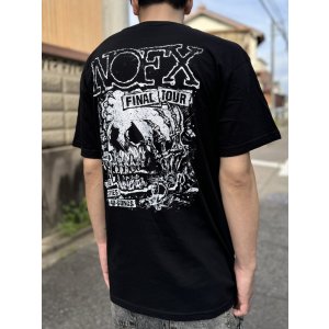 画像4: 送料無料 NOFX "Final Tour Last Merch" / Final Tour Skull Tシャツ (made in USA)