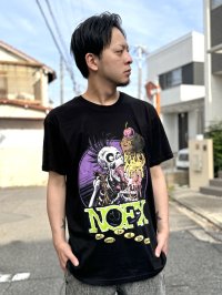 送料無料 NOFX "Final Tour Last Merch" / Big Cream Tシャツ (made in USA)