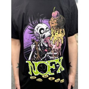 画像2: 送料無料 NOFX "Final Tour Last Merch" / Big Cream Tシャツ (made in USA)