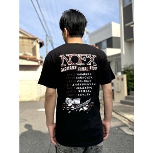 画像6: 送料無料 NOFX "Final Tour Last Merch" / Germany Final Tour 2024 Tシャツ (made in USA)