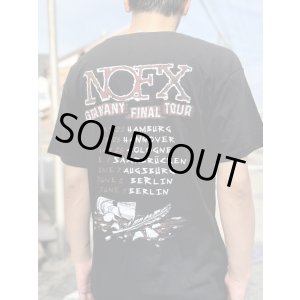 画像8: 送料無料 Sサイズラスト1枚で終了 NOFX "Final Tour Last Merch" / Germany Final Tour 2024 Tシャツ (made in USA)