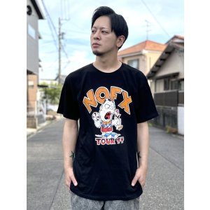 画像1: 送料無料 NOFX "Final Tour Last Merch" / Lollipop Guy Final Tour Tシャツ (made in USA)
