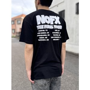 画像7: 送料無料 NOFX "Final Tour Last Merch" / Lollipop Guy Final Tour Tシャツ (made in USA)