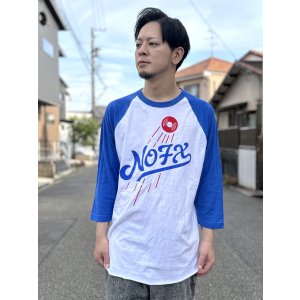 画像1: 送料無料 NOFX "Final Tour Last Merch" / Los Dodgers ラグラン七分Tシャツ (made in USA)