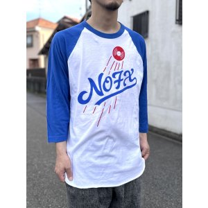 画像3: 送料無料 NOFX "Final Tour Last Merch" / Los Dodgers ラグラン七分Tシャツ (made in USA)
