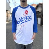 送料無料 NOFX "Final Tour Last Merch" / Los Dodgers ラグラン七分Tシャツ (made in USA)