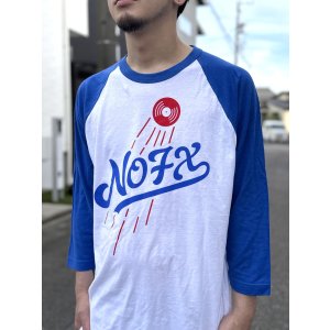 画像5: 送料無料 NOFX "Final Tour Last Merch" / Los Dodgers ラグラン七分Tシャツ (made in USA)