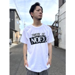 画像1: 送料無料 NOFX "Final Tour Last Merch" / Friend of NOFX Tシャツ (made in USA)