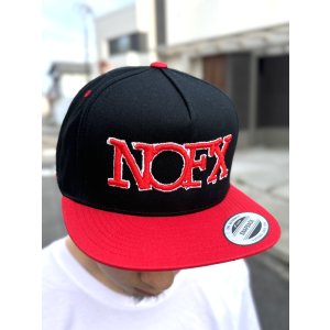 画像2: 送料無料 NOFX "Final Tour Last Merch" / Logo スナップバックキャップ (made in USA)