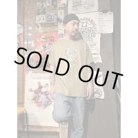 2XLサイズラスト1枚で終了 "OPIE ORTIZ x BALL&CHAIN" / MEMORIES コラボTシャツ プレーリーダスト