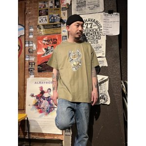 画像1: 2XLサイズラスト1枚で終了 "OPIE ORTIZ x BALL&CHAIN" / MEMORIES コラボTシャツ プレーリーダスト